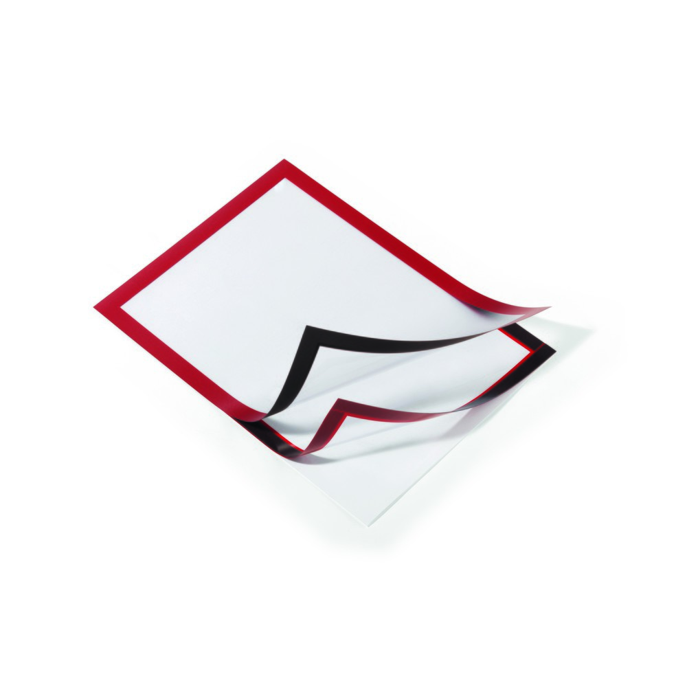 Produktabbildung Nr. 10: Info-Rahmen DURABLE DURAFRAME®, selbstklebend, DIN A4, rot