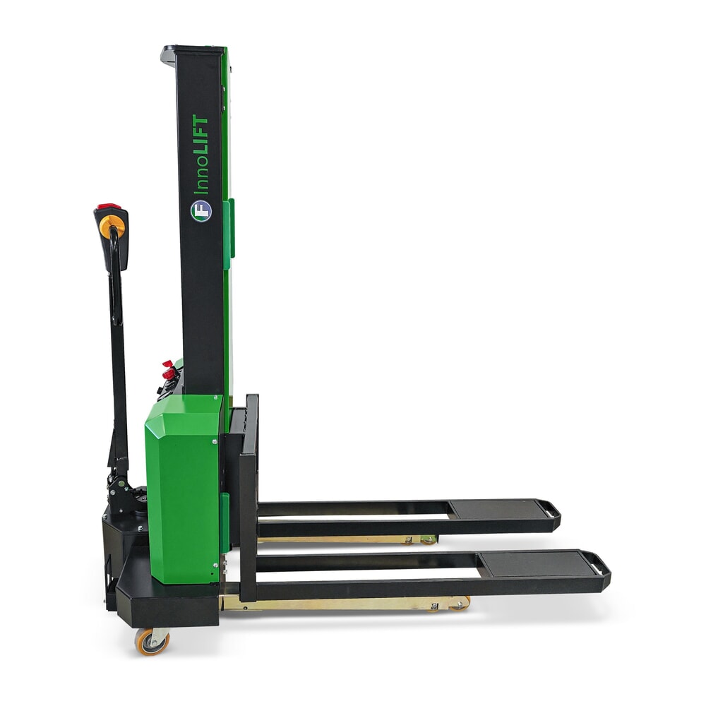 Produktabbildung Nr. 2: InnoLIFT® Elektro-Hochhubwagen zur Mitnahme, vollelektrisch, Tragfähigkeit 1.000 kg, Ladehöhe 900 mm