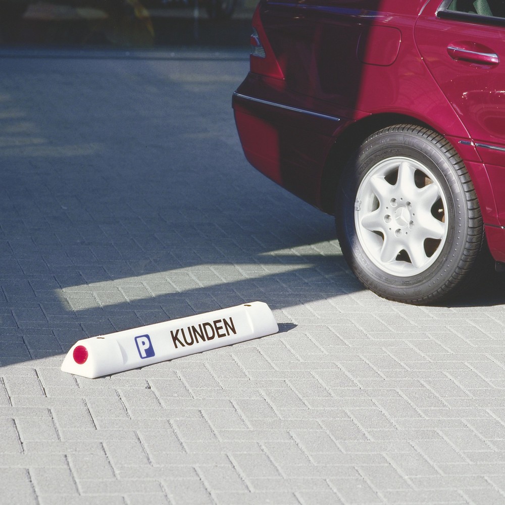Illustration du produit: URBANUS Inscription « Réservé » pour barre de signalisation, longueur 900 mm