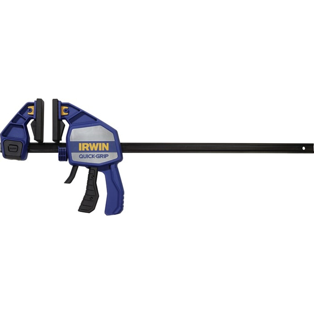 Einhandzwinge Quick Grip XP Spann-W.150mm A.92mm Spreiz-W.235-378mm IRWIN Produktabbildung: Einhandzwinge Quick Grip XP Spann-W.150mm A.92mm Spreiz-W.235-378mm IRWIN