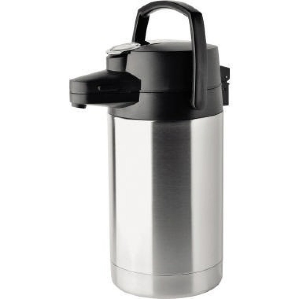 Produktabbildung: Helios Pumpkanne Coffeestation 8257 2,5l edelstahl/schwarz