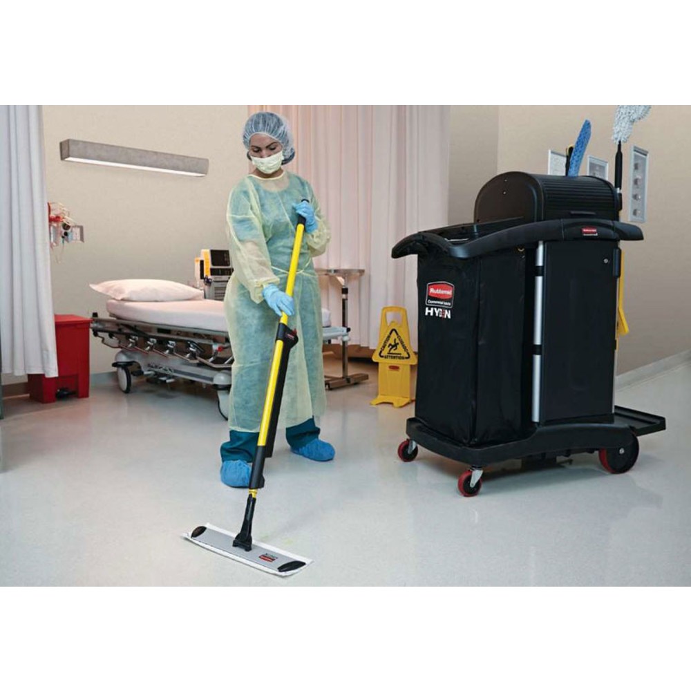 Číslo obrázku produktu 2: Jednorázový mop z mikrovlákna Rubbermaid®, červený