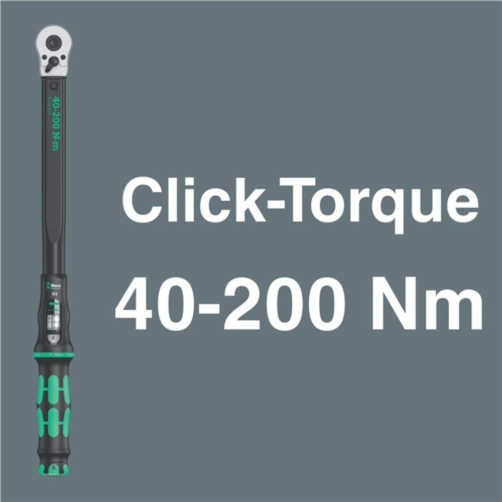N° de l'image du produit 9 : Jeu de clés dynamométriques Click-Torque C 3 Set 1 13 pièces 40-200 Nm 1/2 po. 1