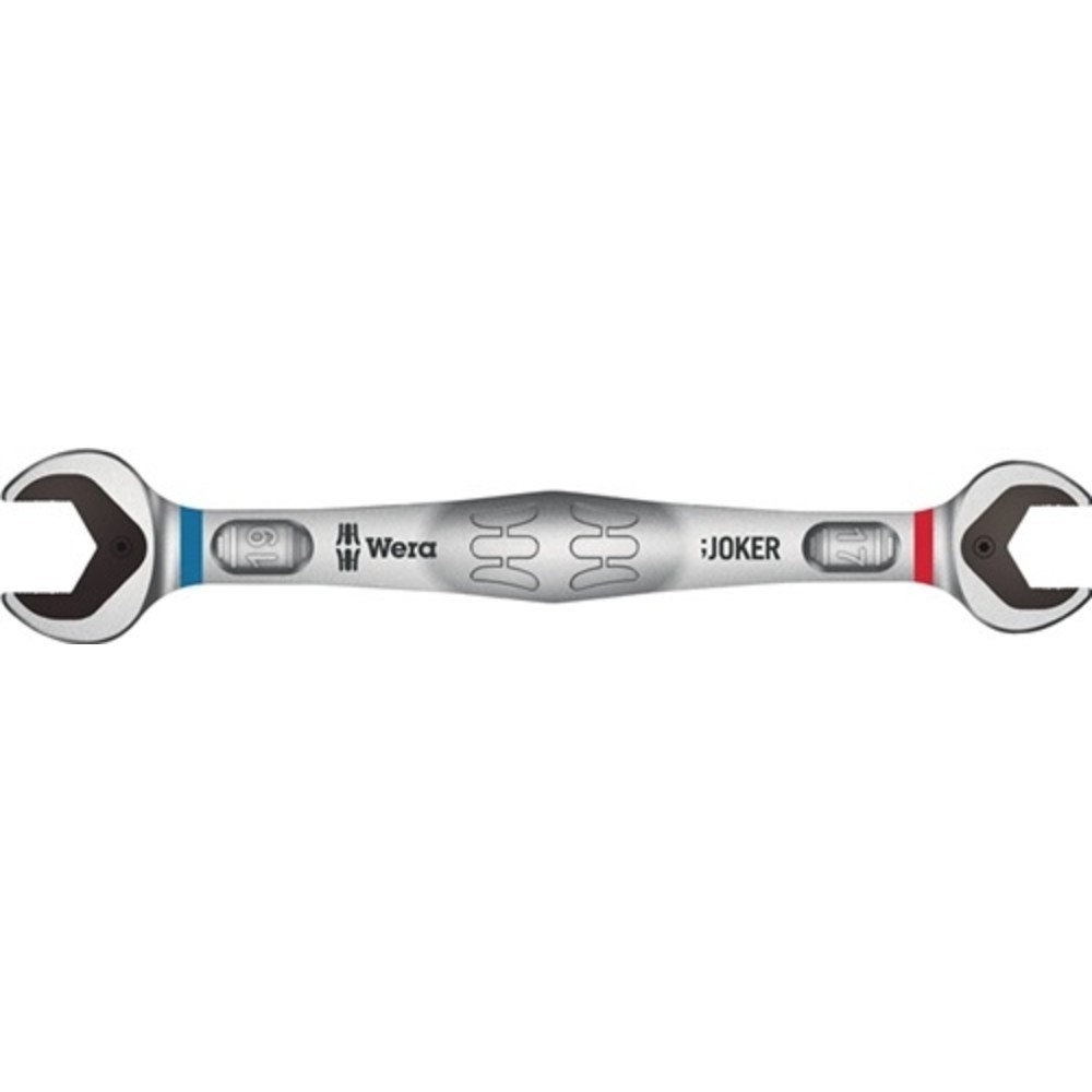 N° de l'image du produit 2 : Jeu de clés mixtes à cliquet Joker 6 pcs. ouverture de clés 10-19 mm droit WERA