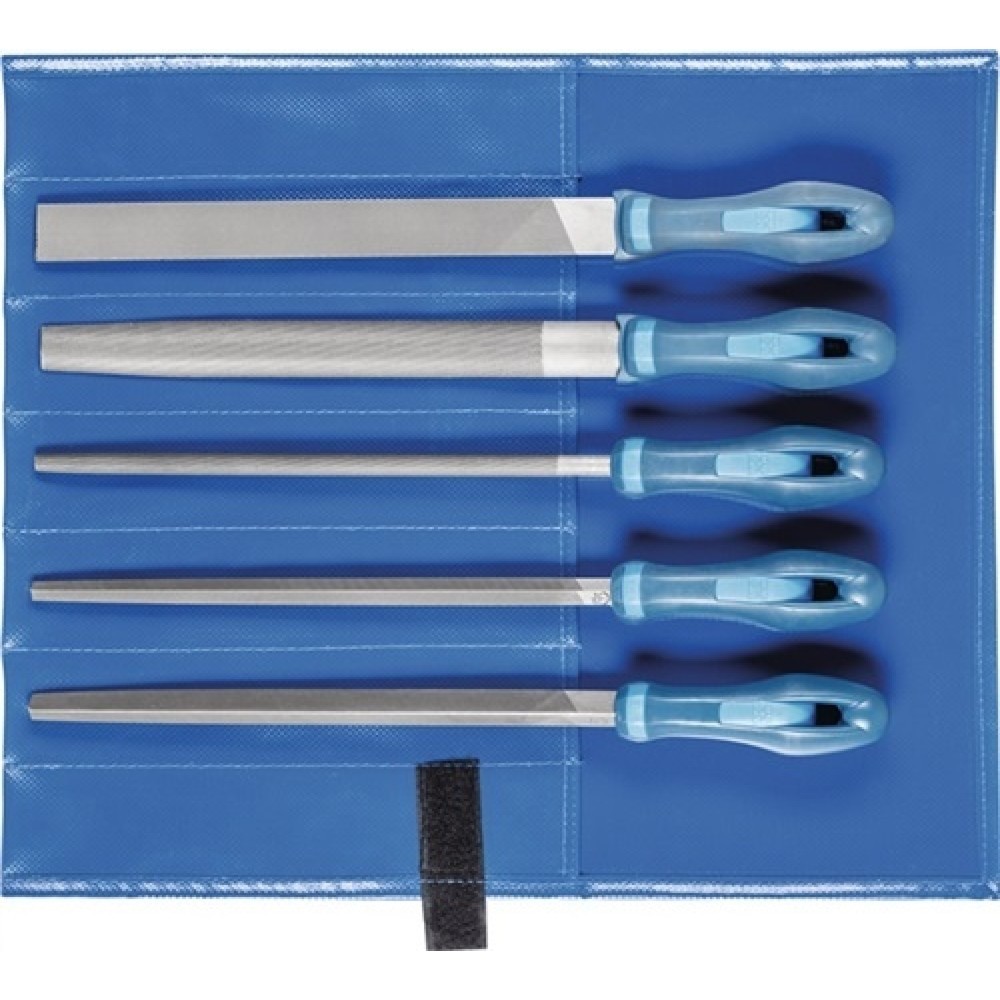 Illustration du produit: Jeu de limes longueur 200 mm coupe 2 Ergonomique bicomposant PFERD