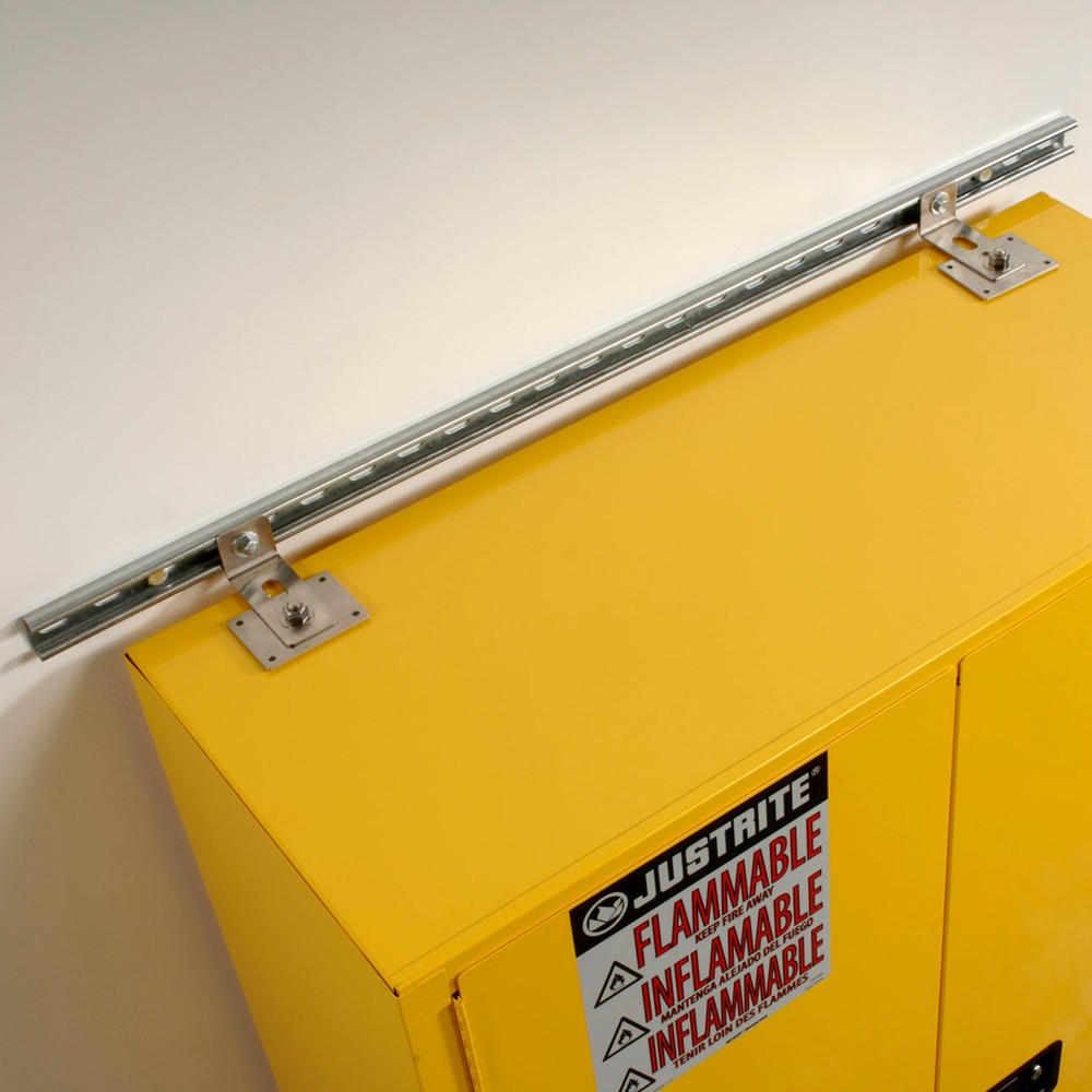 N° de l'image du produit 2 : Jeu de supports sismiques pour armoires de sécurité Justrite®