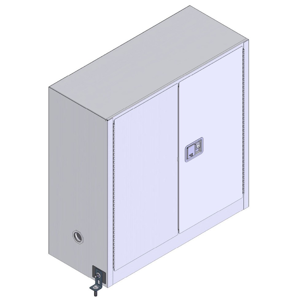 N° de l'image du produit 5 : Jeu de supports sismiques pour armoires de sécurité Justrite®