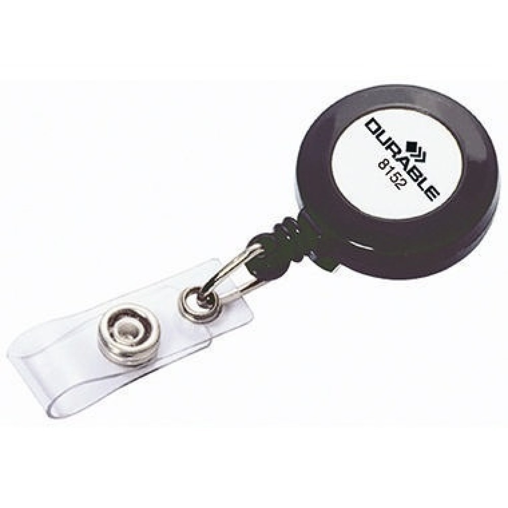 Produktabbildung: DURABLE Ausweishalter 815258 80cm anthrazit 10 St./Pack.