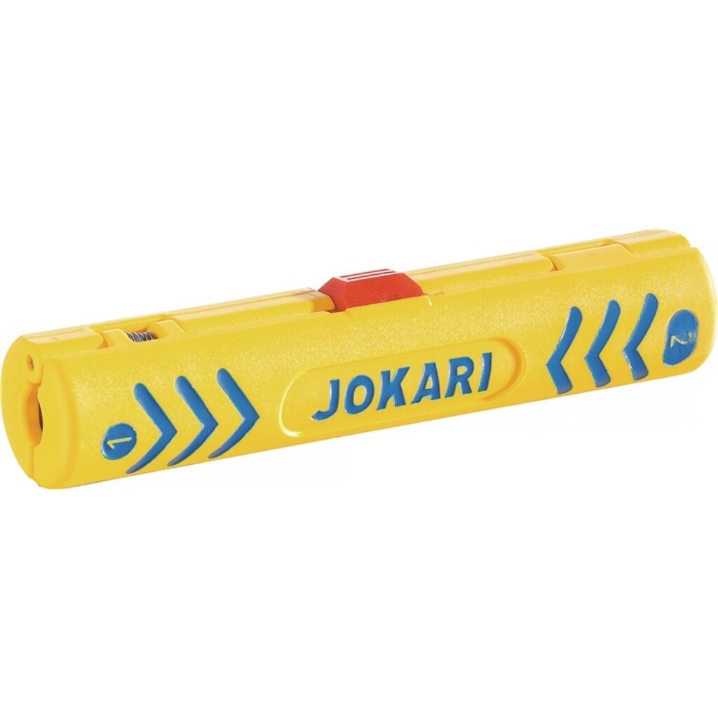 Produktabbildung: JOKARI Abmantelungswerkzeug Secura Coaxi No. 1 Gesamtlänge 100 mm Arbeitsbereich Ø 4,8 - 7,5