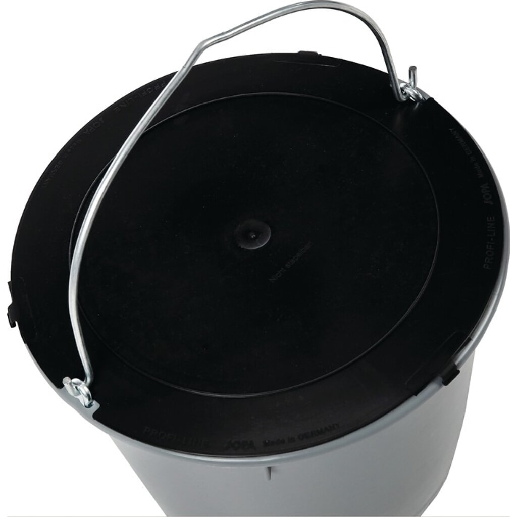 JOPA Deckel, Innen-Ø 355 mm, schwarz, Recycling-Kunststoff Produktabbildung: JOPA Deckel, Innen-Ø 355 mm, schwarz, Recycling-Kunststoff