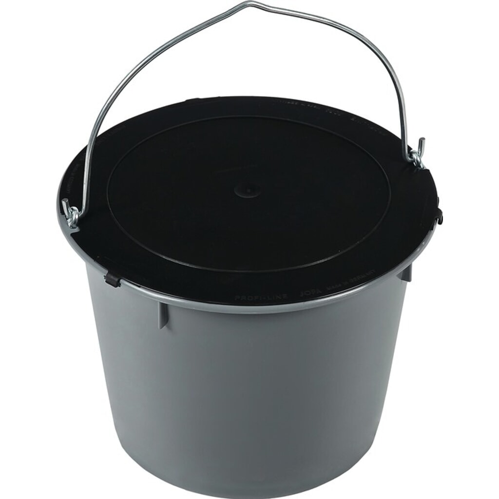 JOPA Deckel, Innen-Ø 355 mm, schwarz, Recycling-Kunststoff Produktabbildung Nr. 2: JOPA Deckel, Innen-Ø 355 mm, schwarz, Recycling-Kunststoff