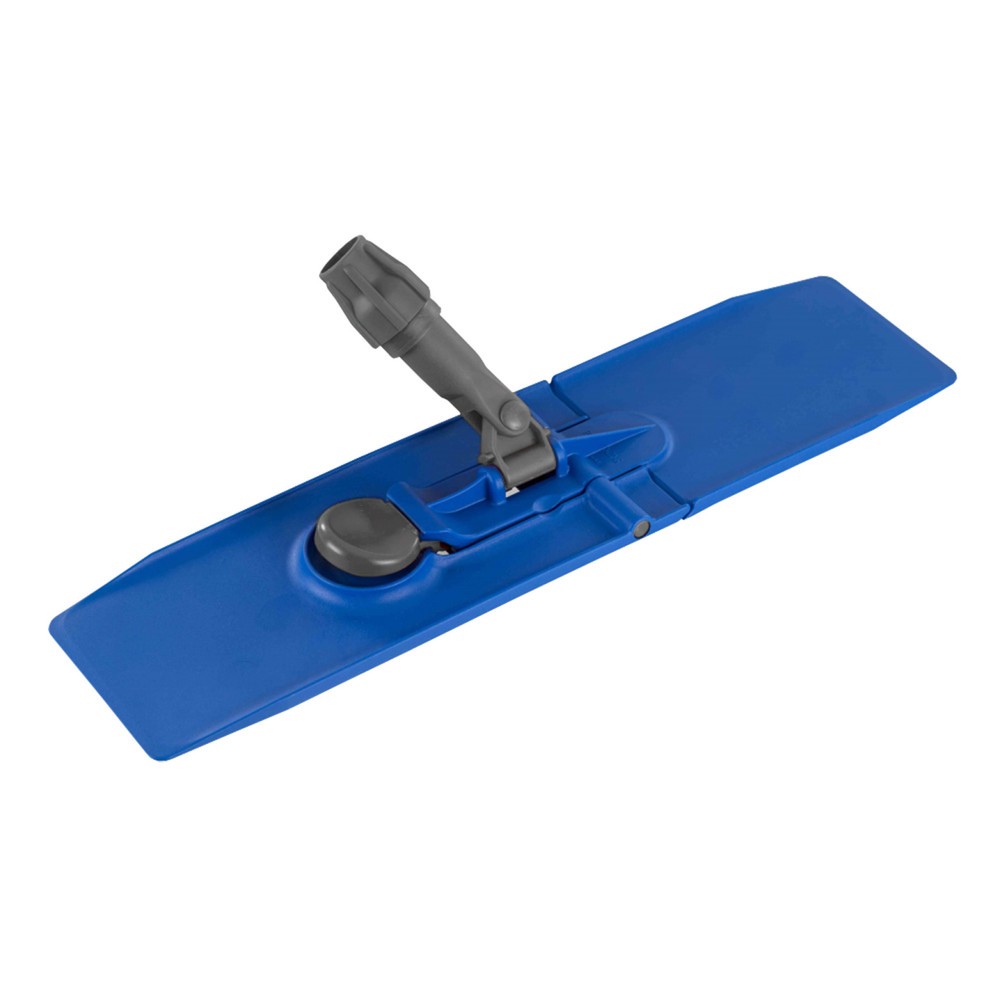 Número de imagen del producto 6: Juego de carro de transporte de limpieza profesional Steinbock®, cubo de doble rueda 2 x 15 litros, 5 trapeadores de algodón 500 mm, mango|maniobra cromado de 2 piezas, soporte plegable, 2 paños de microfibra y limpiaparabrisas combinado