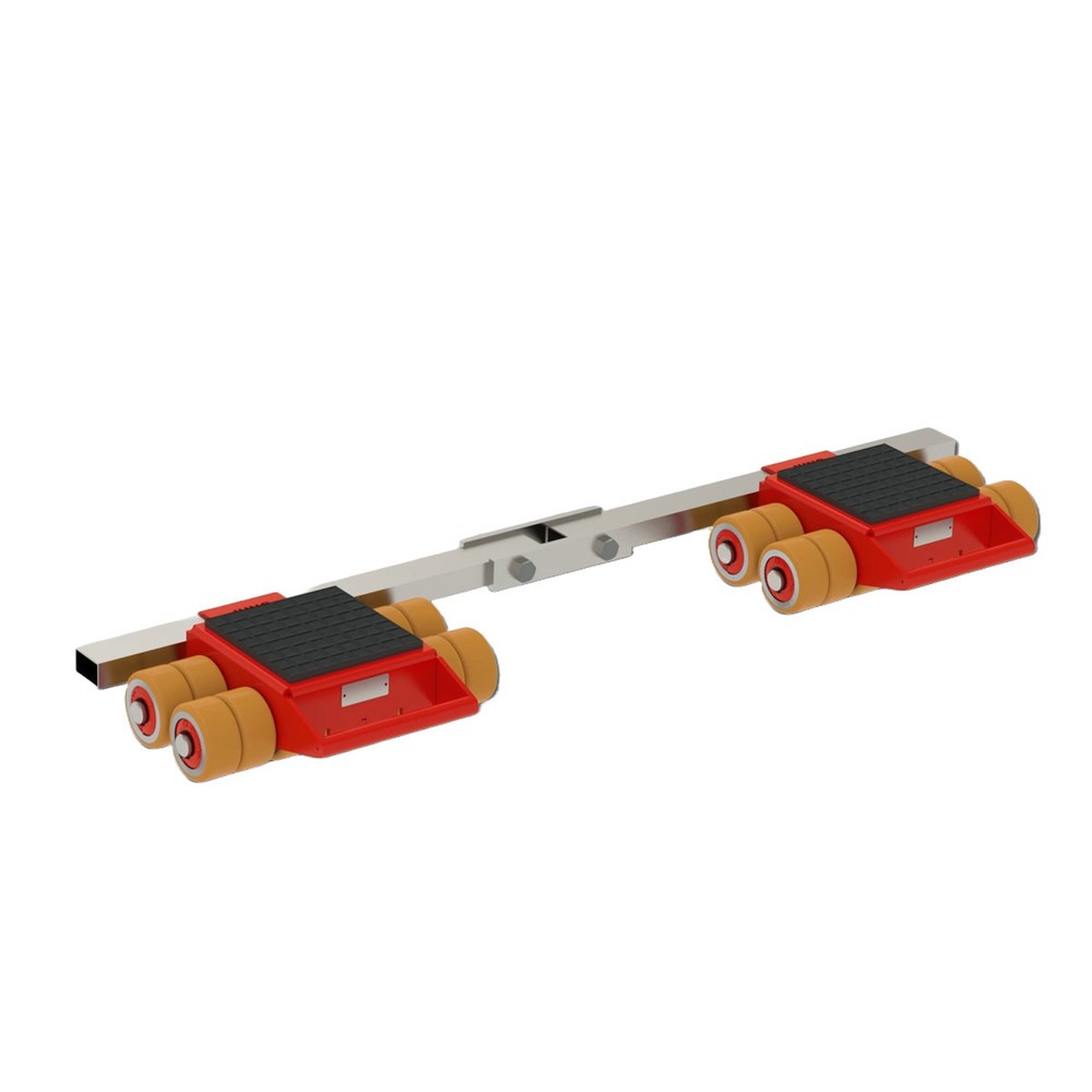Produktabbildung: JUNG Fahrwerk JFB 14 K, JUWAthan®plus, Polyurethan-Rollen, TK 2 x 7.000 kg