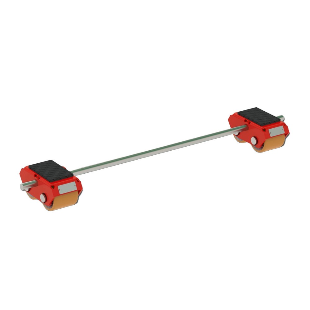 Produktabbildung: JUNG Fahrwerk JFB 3 K, JUWAthan®plus, Polyurethan-Rollen, TK 2 x 1.500 kg