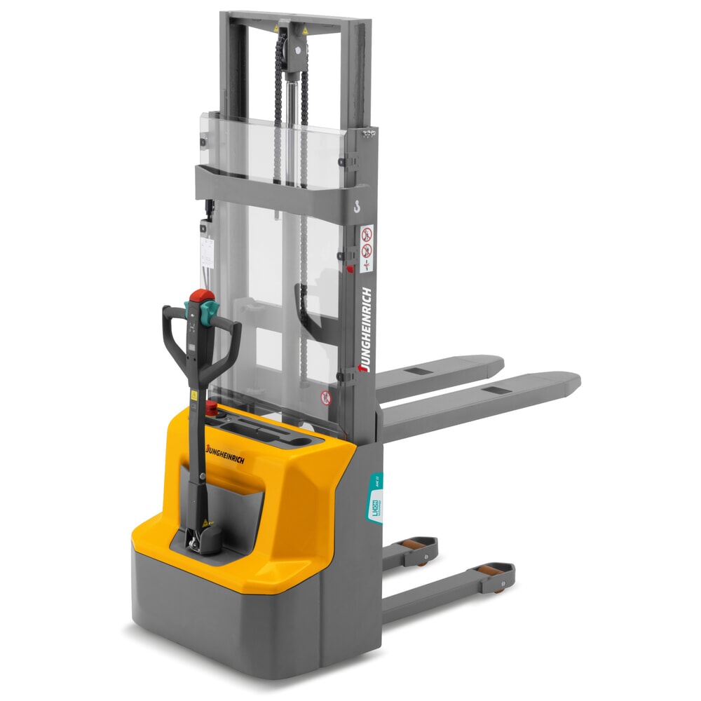 Product image no. 11: Jungheinrich AMC 12 electric high-lift stacker truck, two-stage telescopic mast, lift height 3,200 mm, load capacity 1,200 kg