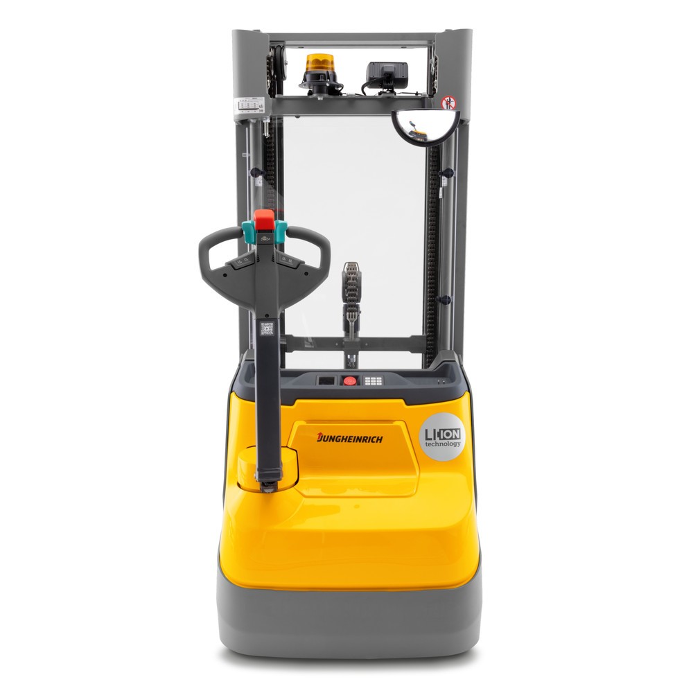 Produktabbildung Nr. 3: Jungheinrich Elektro-Hochhubwagen EJC 110zi ZT, Zweifach-Teleskop Hubgerüst, Hubhöhe 2.390 mm, Tragfähigkeit 1.000 kg, Proportionalhydraulik