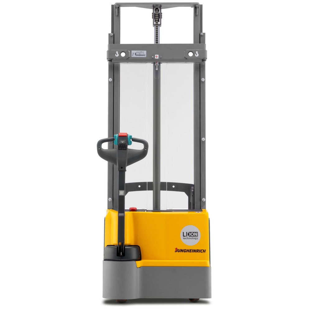 Produktabbildung Nr. 2: Jungheinrich Elektro-Hochhubwagen EJC M10 ZT, Zweifach-Teleskop-Hubgerüst, Hubhöhe 2.585 mm, Tragfähigkeit 1.000 kg