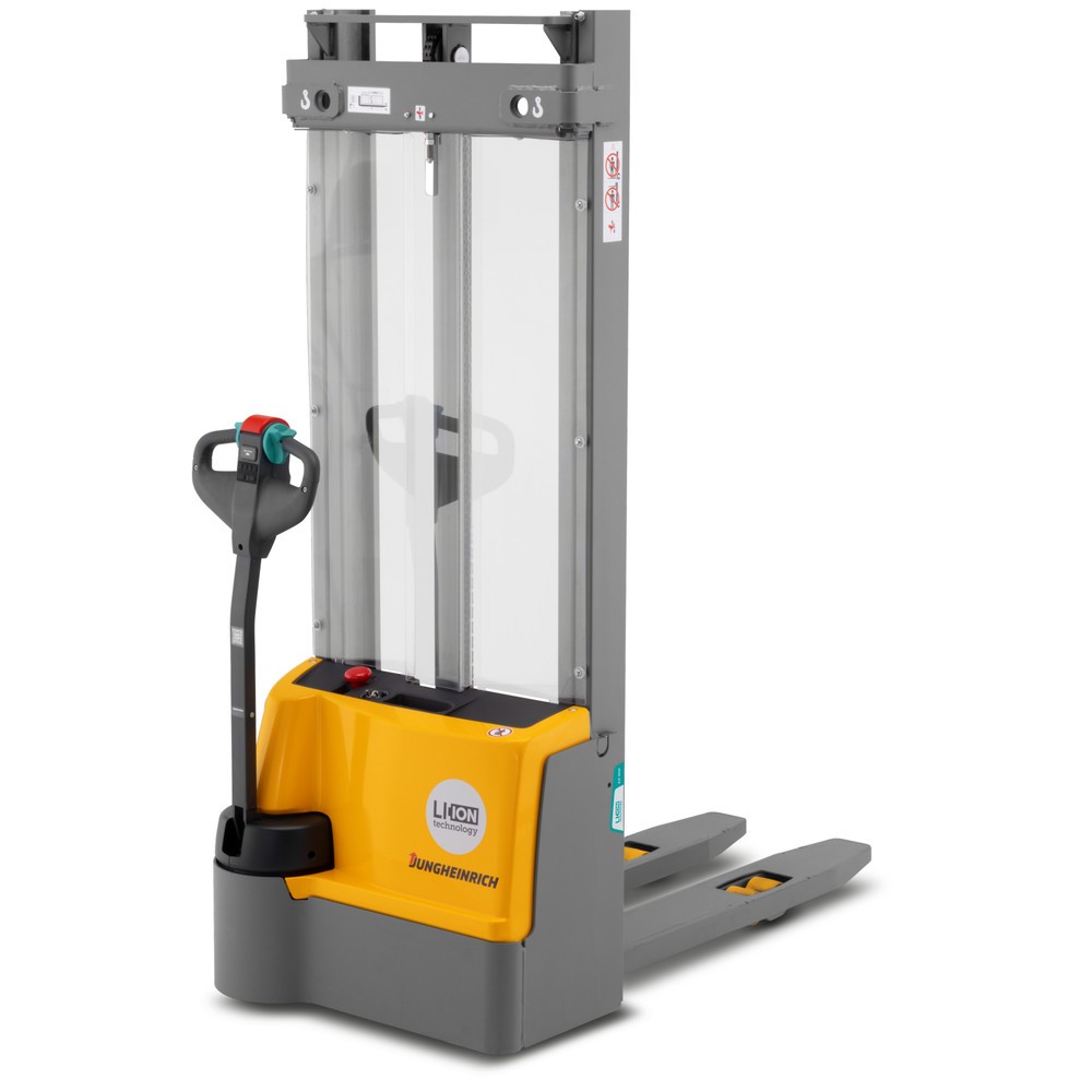 Produktabbildung: C-Ware Jungheinrich Elektro-Hochhubwagen EJC M10 ZT, Hub 2.300 mm, Lithium-Ionen