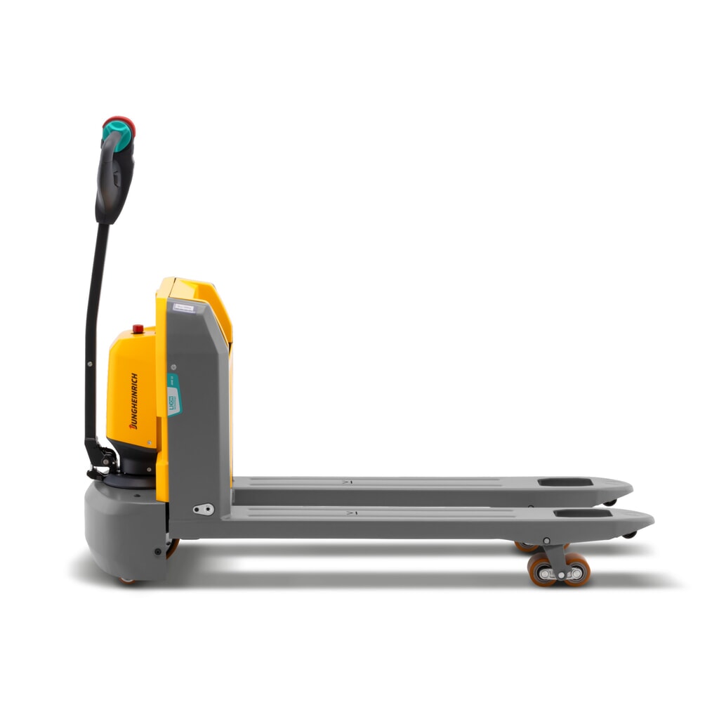 Jungheinrich Elektro-Hubwagen AME 15, Tragfähigkeit 1.500 kg, Gabellänge 1.150 mm, Sondergabelbreite 670 mm, Tandemrollen Produktabbildung Nr. 2: Jungheinrich Elektro-Hubwagen AME 15, Tragfähigkeit 1.500 kg, Gabellänge 1.150 mm, Sondergabelbreite 670 mm, Tandemrollen