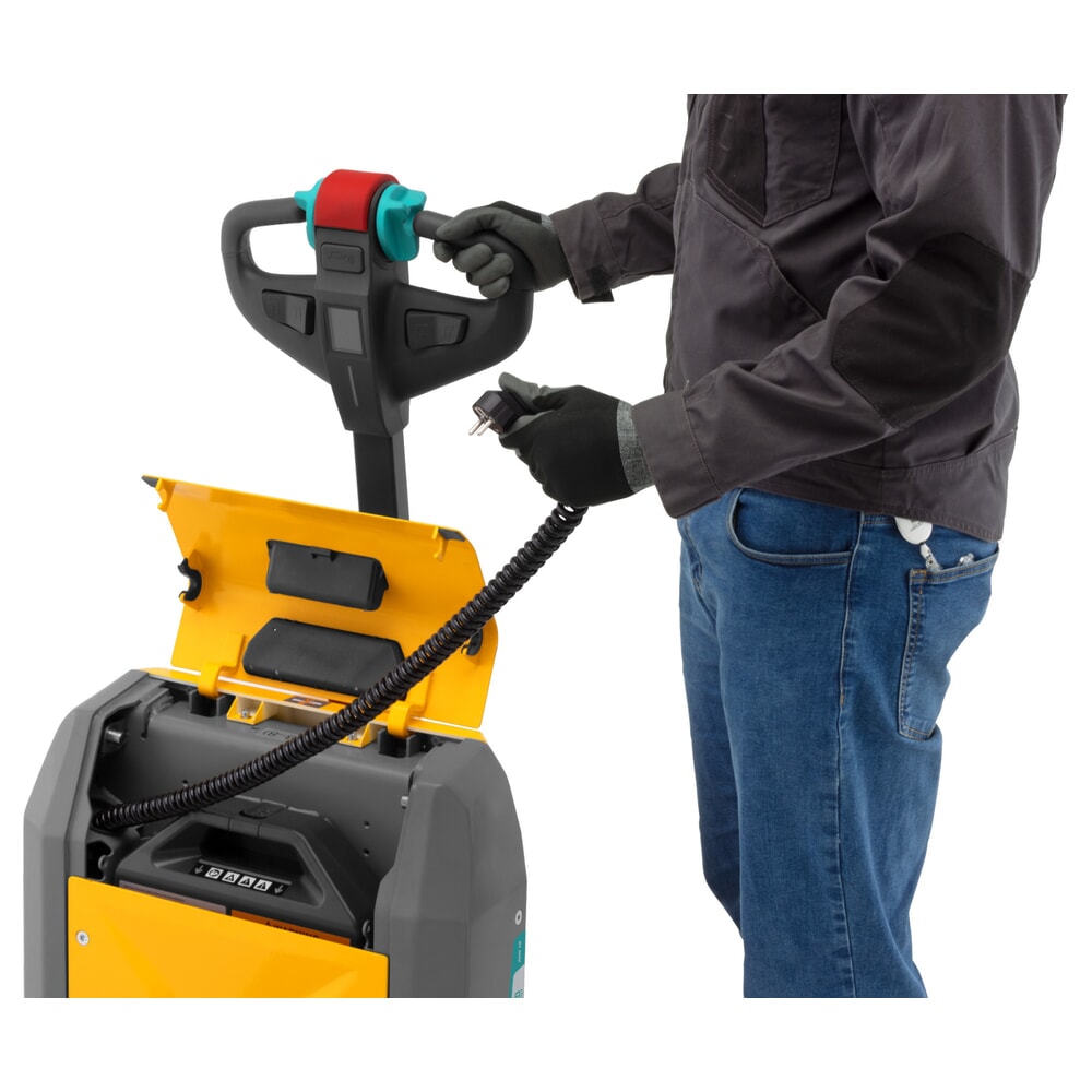 Produktabbildung Nr. 5: Jungheinrich Elektro-Hubwagen AME 18, Tragfähigkeit 1.800 kg, Gabellänge 1.150 mm, Sondergabelbreite 670 mm, Tandemrollen