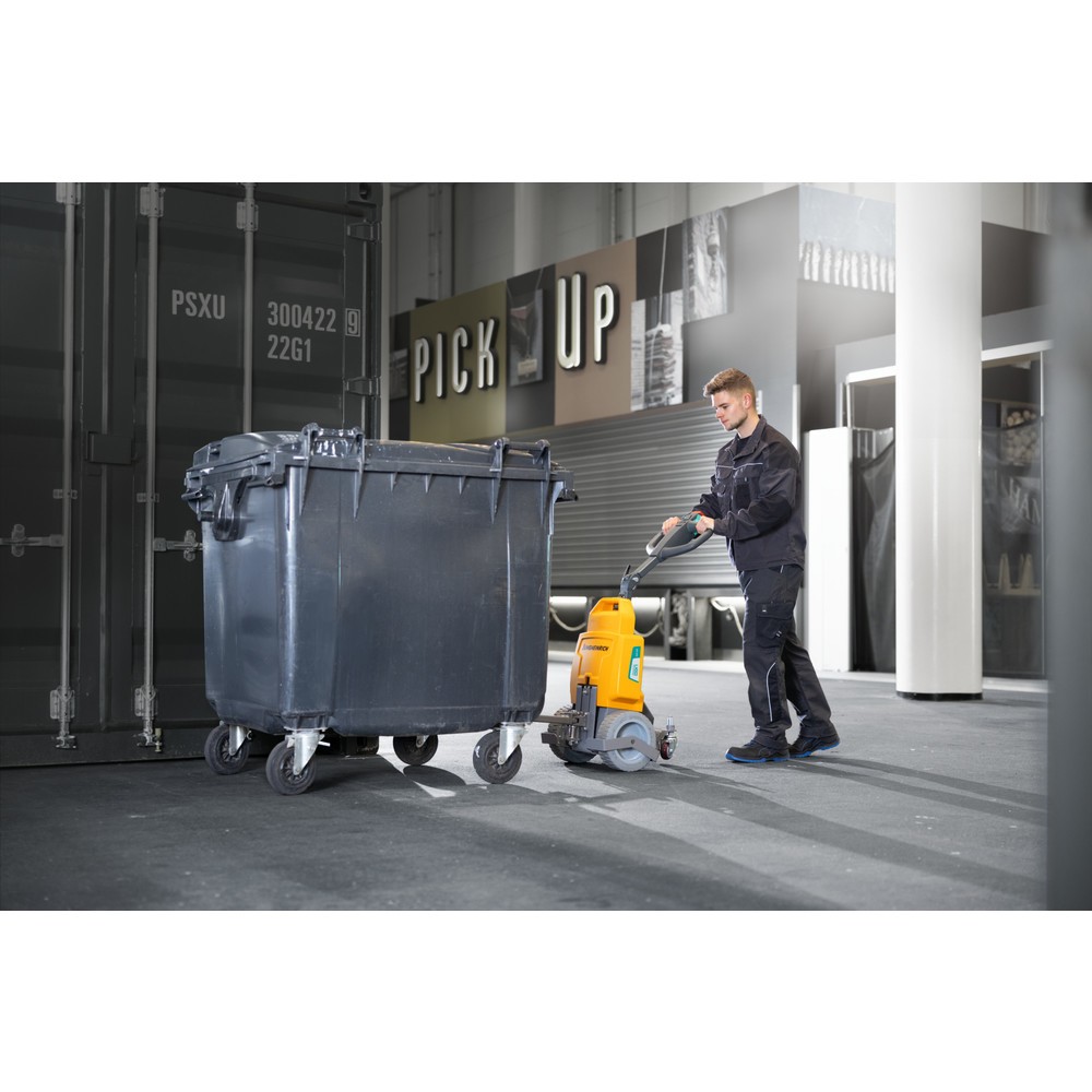 Product image no. 4: Jungheinrich EZS 010 electric tow tractor – lithium-ion, incl. coupling for square profiles, mechanically adjustable