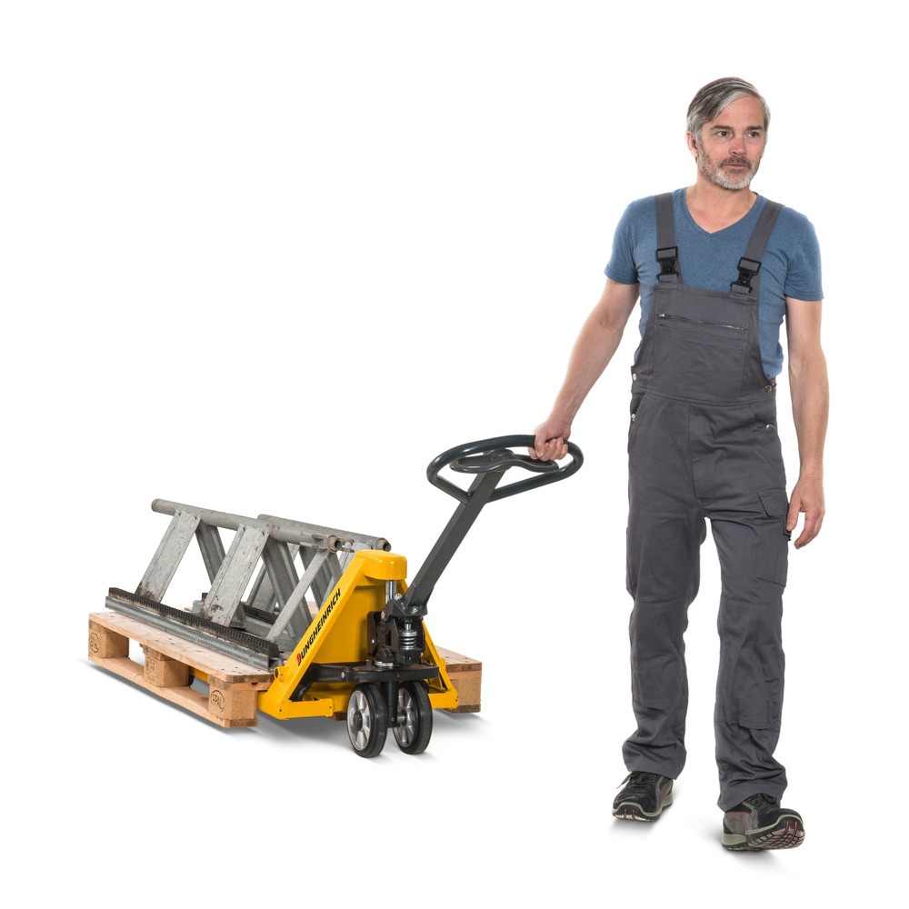 Produktabbildung Nr. 8: Jungheinrich Handhubwagen AM 20, Tragfähigkeit 2.000 kg, Gabellänge 1.150 mm, Polyurethan