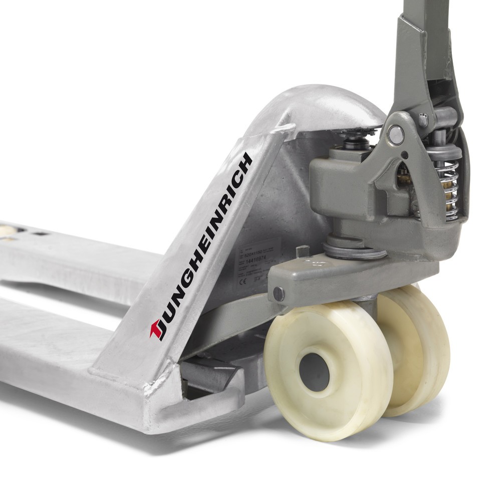Produktabbildung Nr. 2: Jungheinrich Handhubwagen AM G20 Galvinox, Tragfähigkeit 2.000 kg, Gabellänge 1.150 mm, Nylon