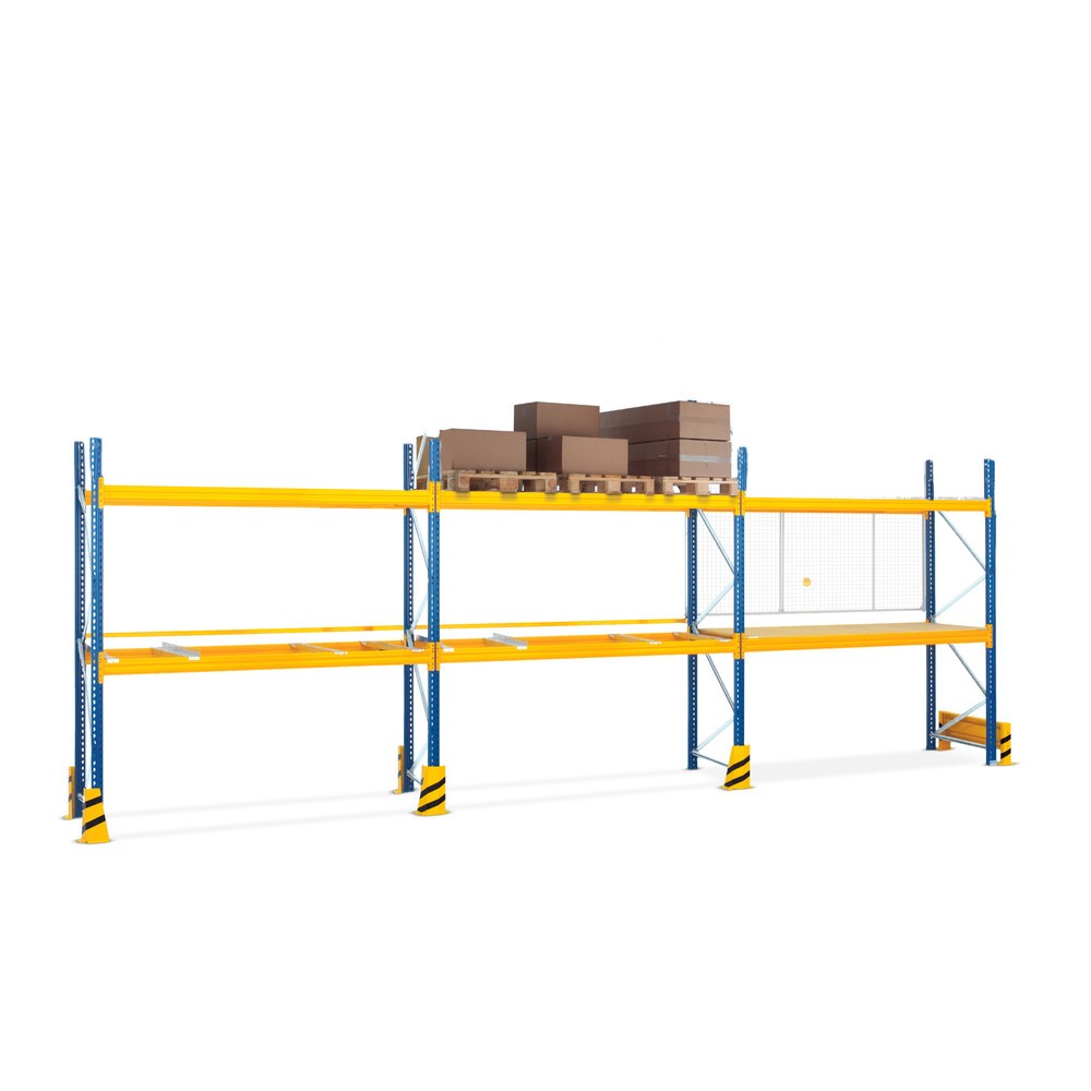Produktabbildung: Jungheinrich Palettenregale Typ MPB, Fachlast 3000 kg, 36 Palettenplätze, 3 m Höhe, 4 Felder