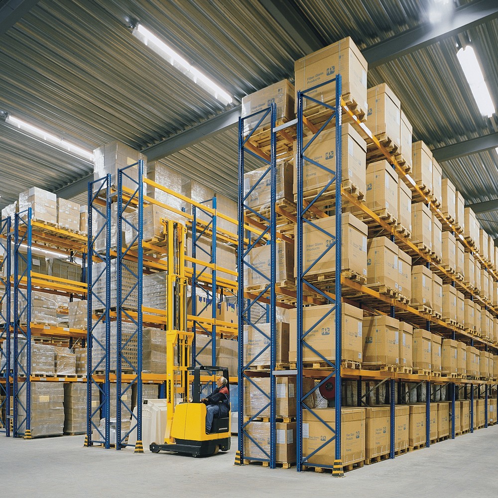 Produktabbildung Nr. 2: Jungheinrich Palettenregale Typ MPB, Fachlast 3000 kg, 27 Palettenplätze, 3 m Höhe, 3 Felder