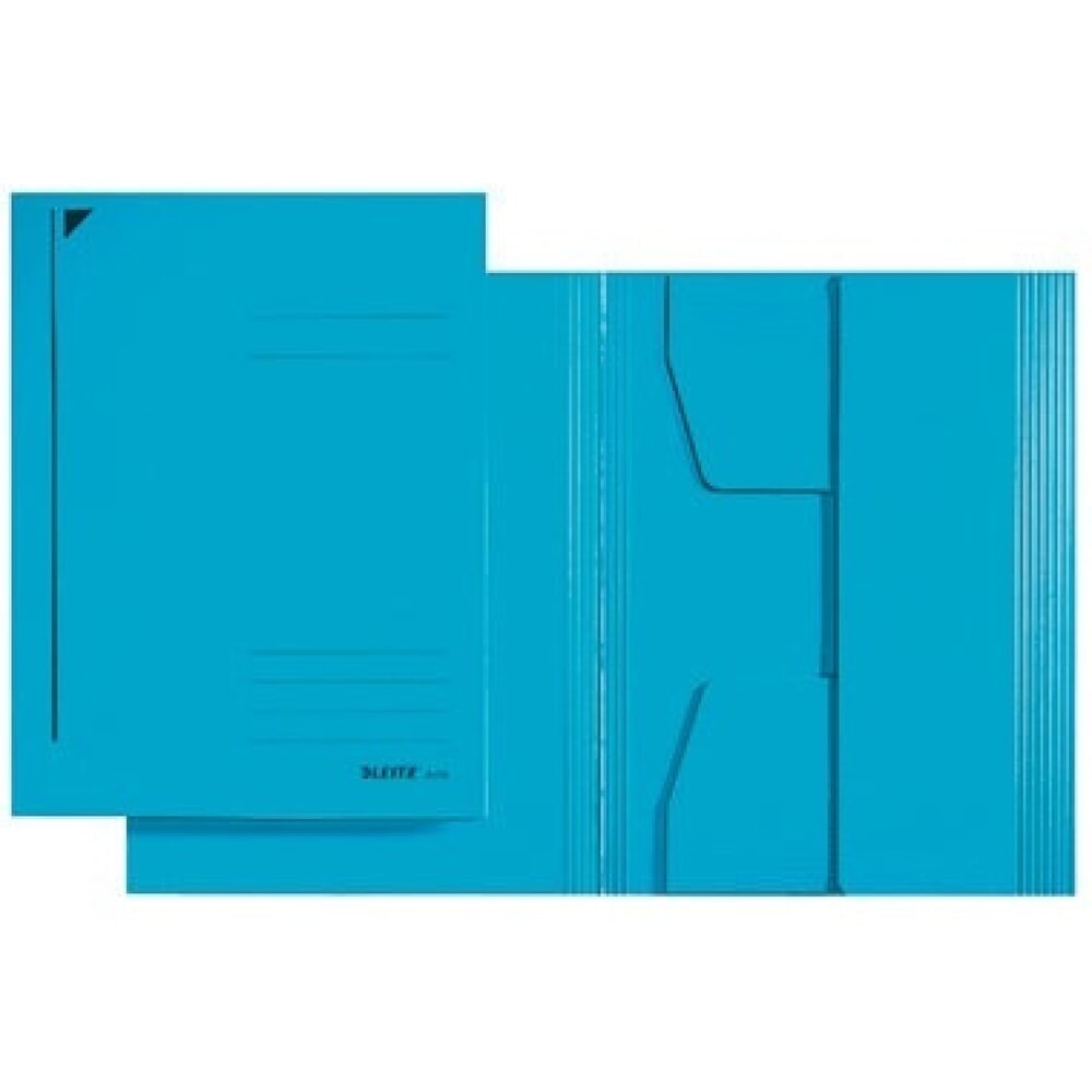 Produktabbildung: Leitz Jurismappe 39240035 DIN A4 3Klappen Colorspankarton blau