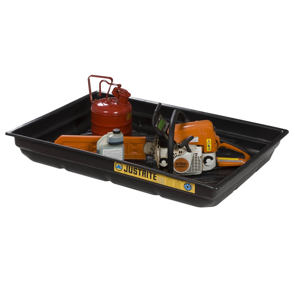 Produktabbildung Nr. 2: Justrite® Auffangschale, Innenmaße 121 x 58 cm, Kapazität 75 l