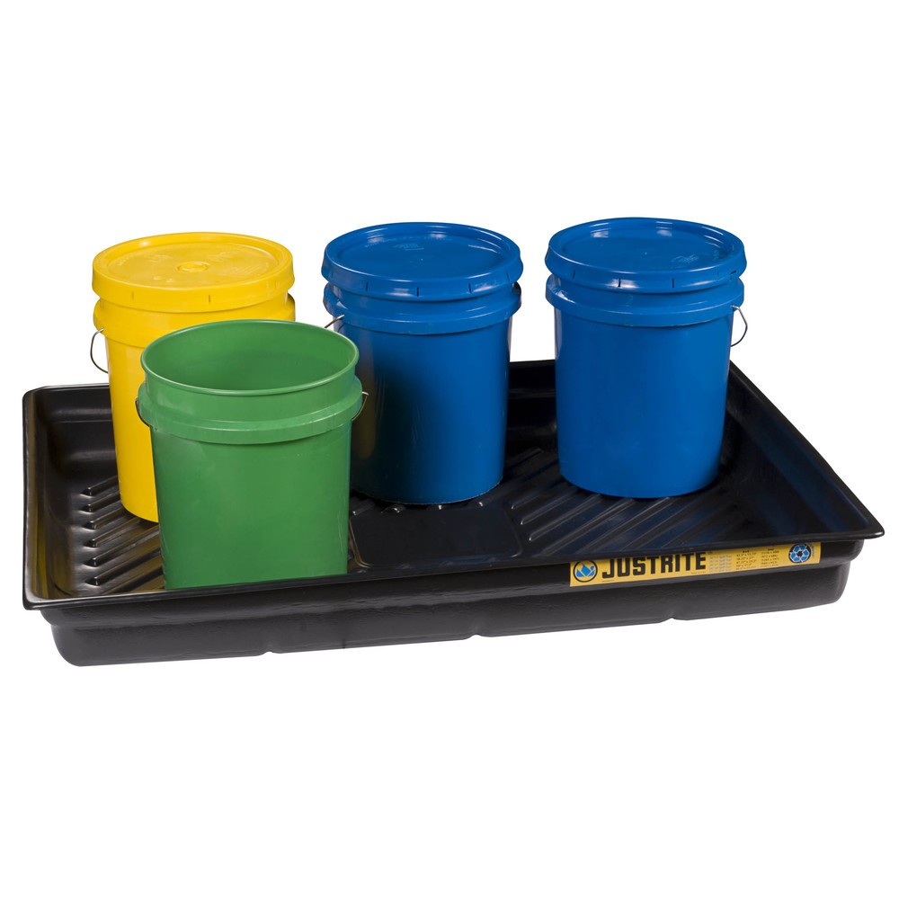 Produktabbildung Nr. 2: Justrite® Auffangschale, Innenmaße 119 x 83 mm, Kapazität 109 l