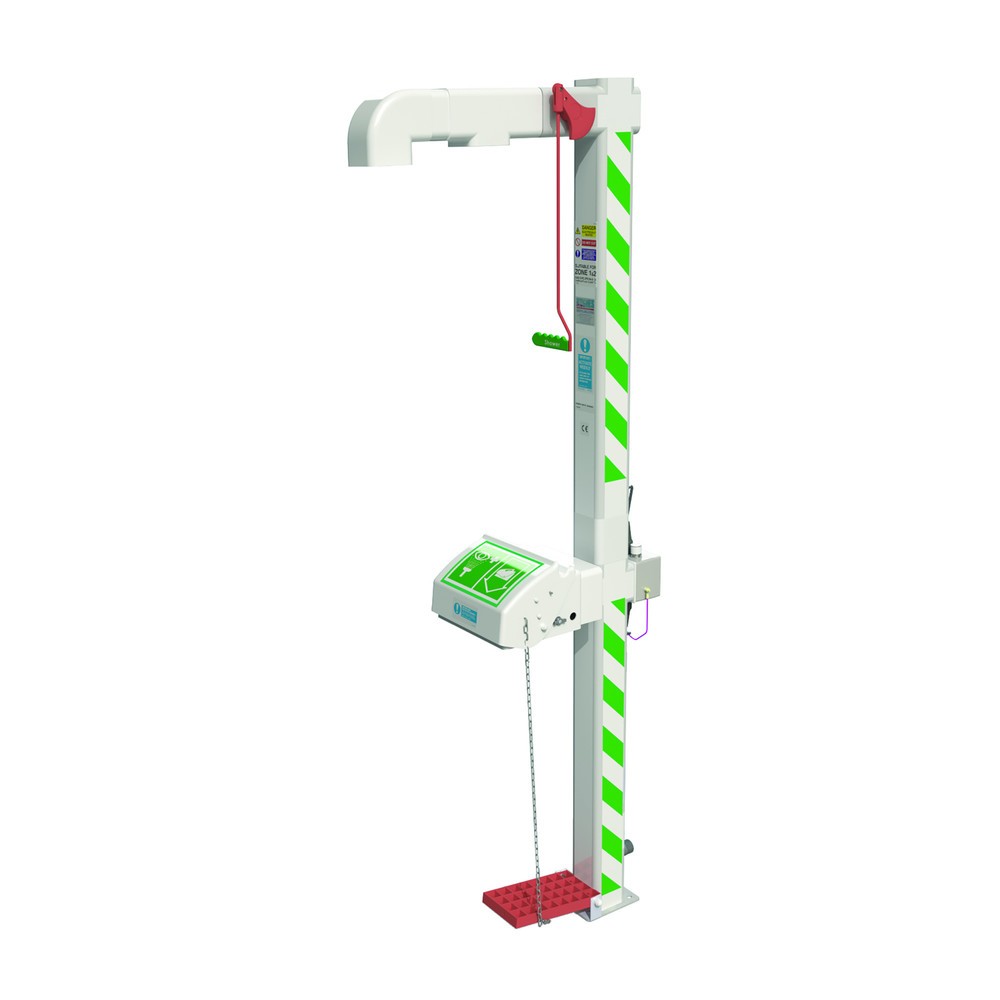 Immagine del prodotto: Justrite® combinazione doccia corpo/occhi AH5G45G Hughes, con protezione antigelo