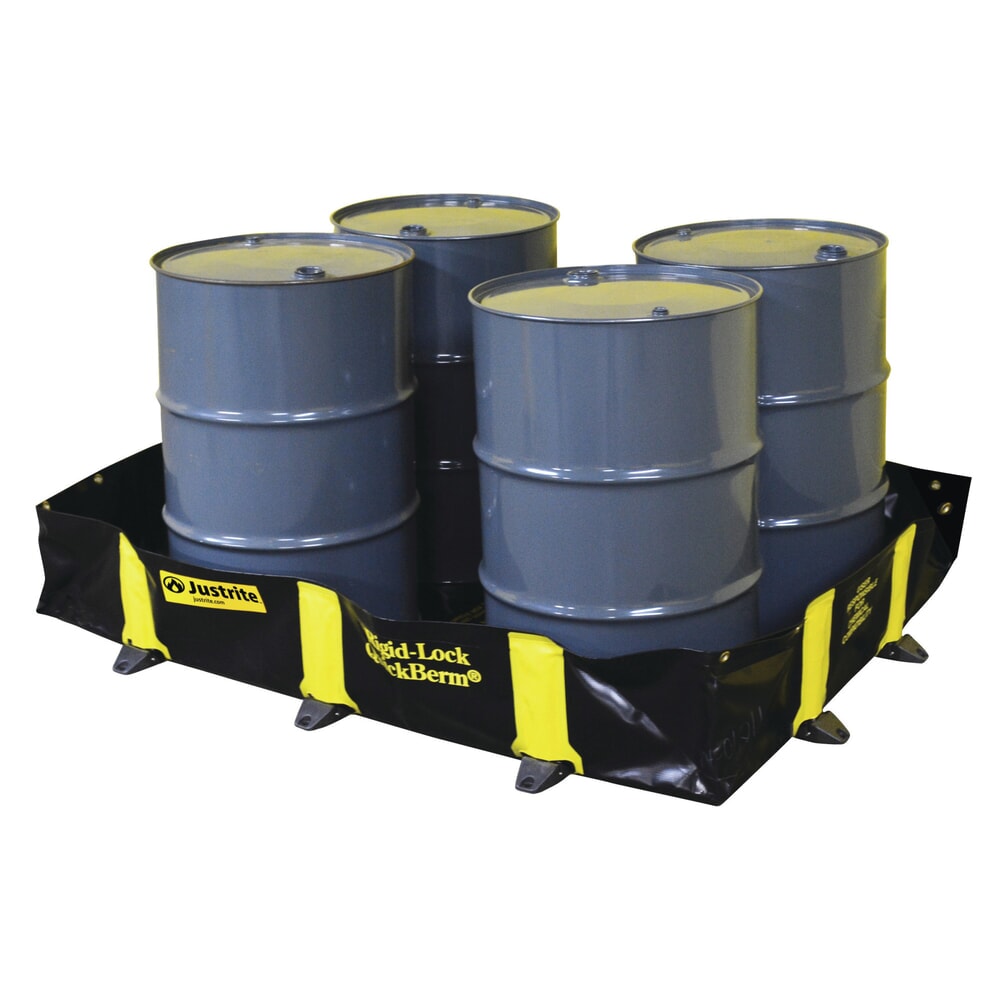 Produktabbildung Nr. 2: Justrite® Faltwanne QuickBerm® , Kapazität 662 l