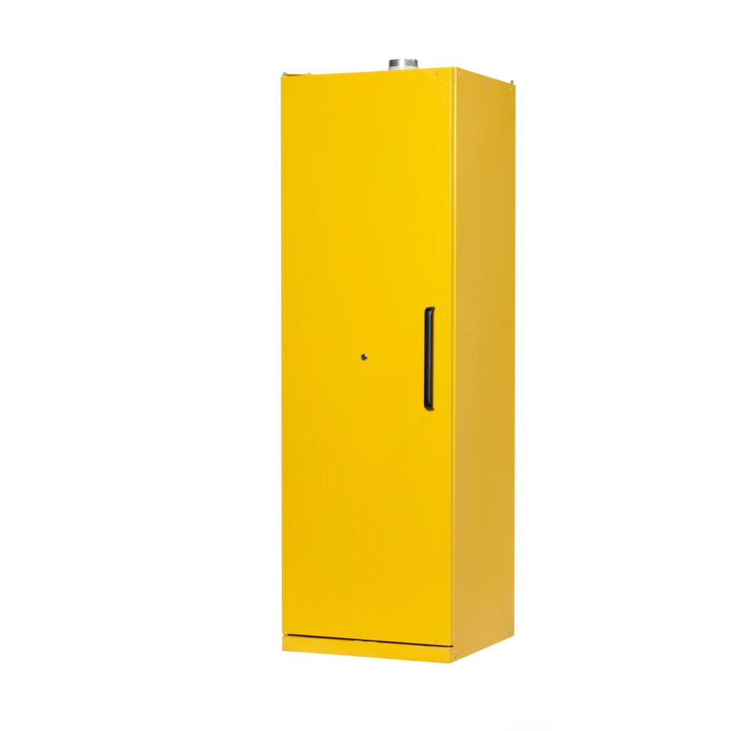Produktabbildung: Justrite® Brandschutzschrank EN F90, 1-flügelig