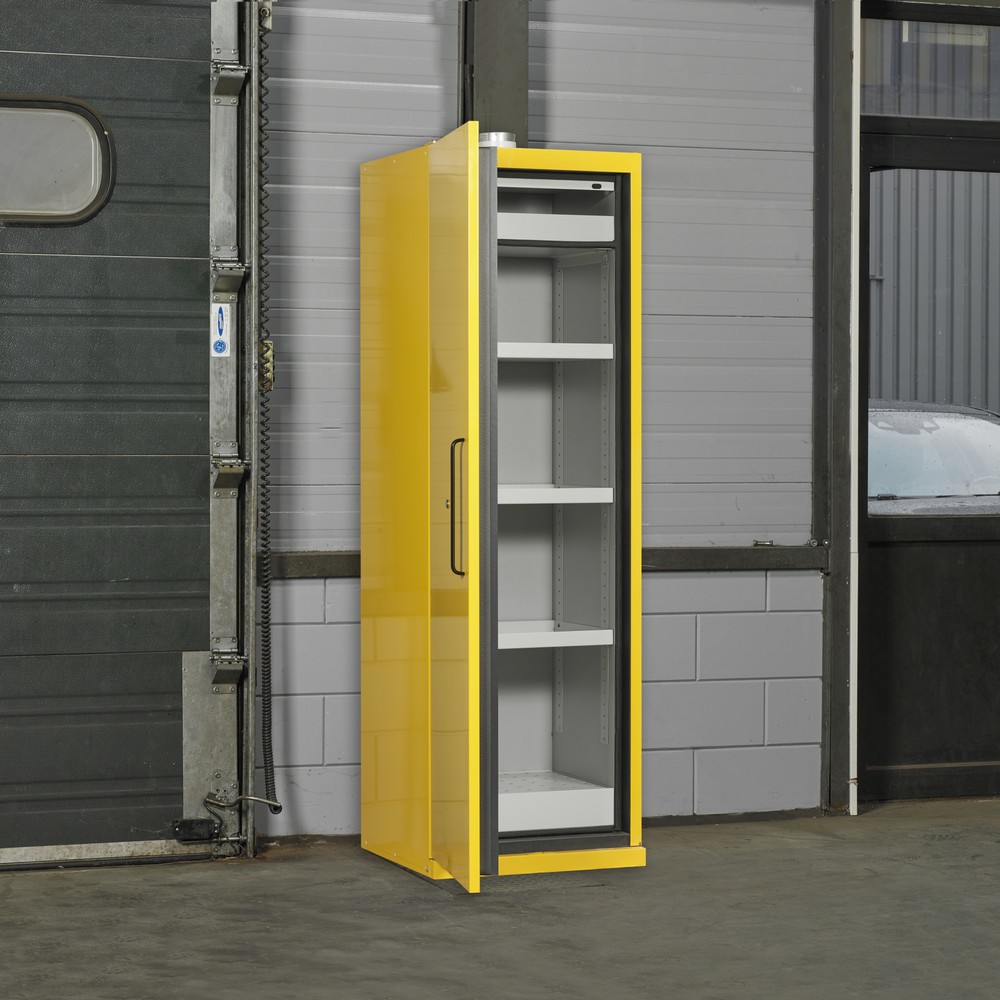 Produktabbildung Nr. 4: Justrite® Sicherheitsschrank EN F90, 1-flügelig