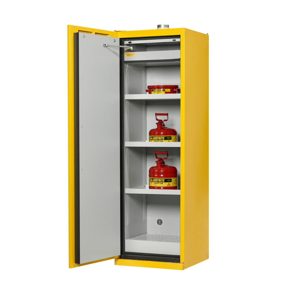 Justrite® Brandschutzschrank EN F90, 1-flügelig Produktabbildung Nr. 6: Justrite® Brandschutzschrank EN F90, 1-flügelig