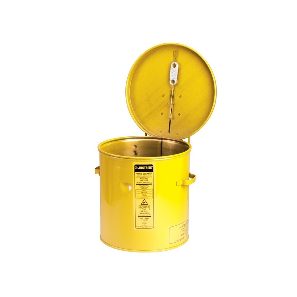 Productafbeelding nr. 1: Justrite was- en dompelbak, geel, 8 liter