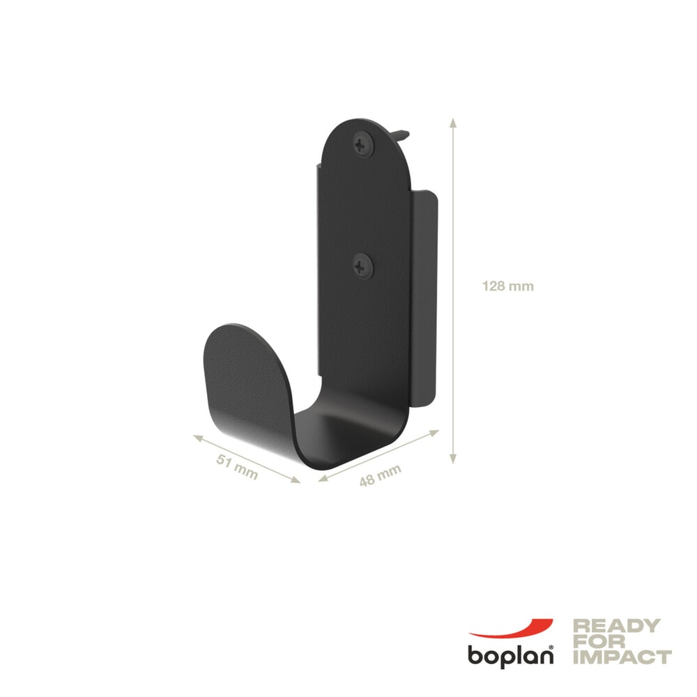 Produktabbildung Nr. 2: Kabelhaken für BOPLAN® Rammschutzpoller Flex Impact® BO125L EV für den Schutz von Ladestationen