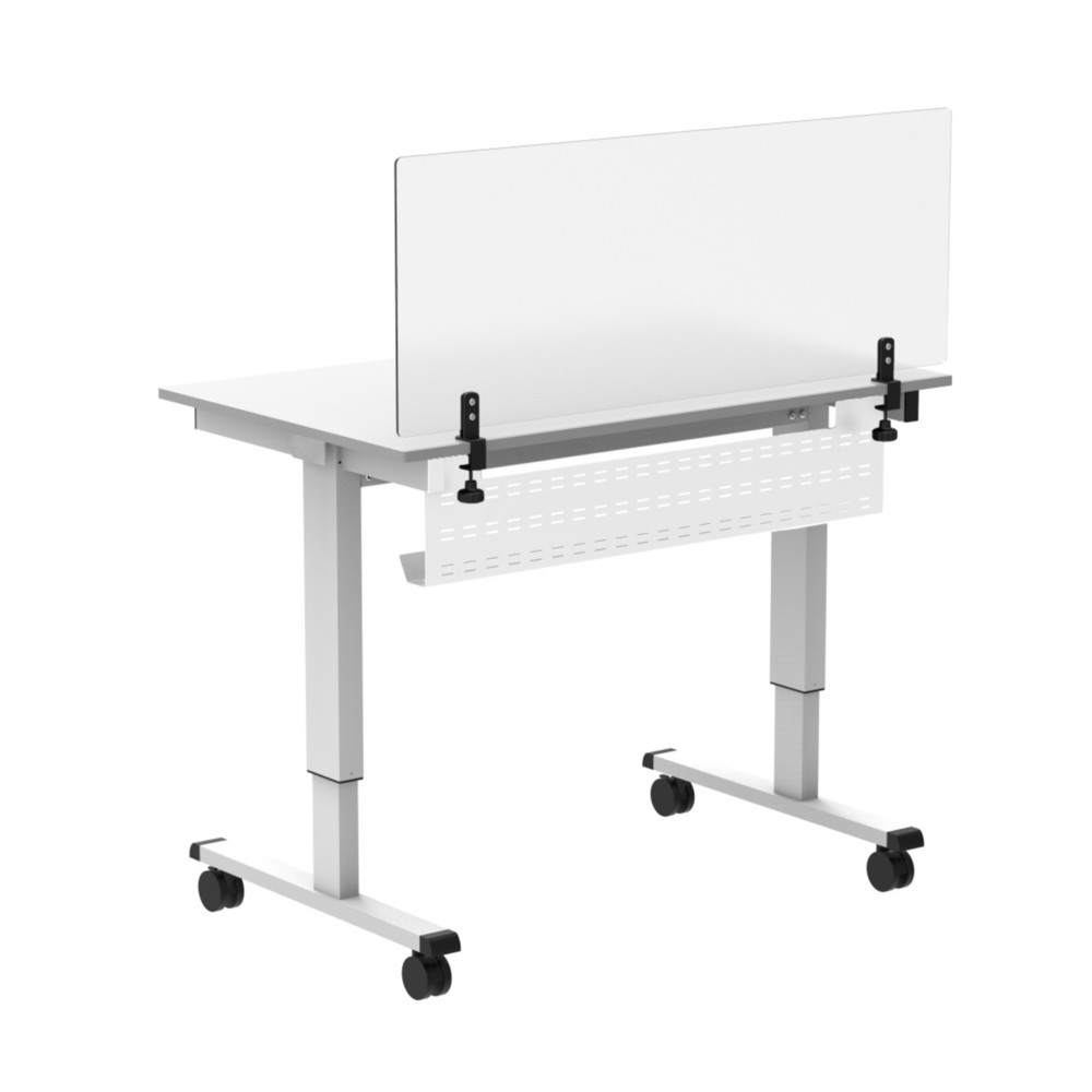 Produktabbildung Nr. 2: Kabelmanagement für Tischbreite 1.200 mm, weiß