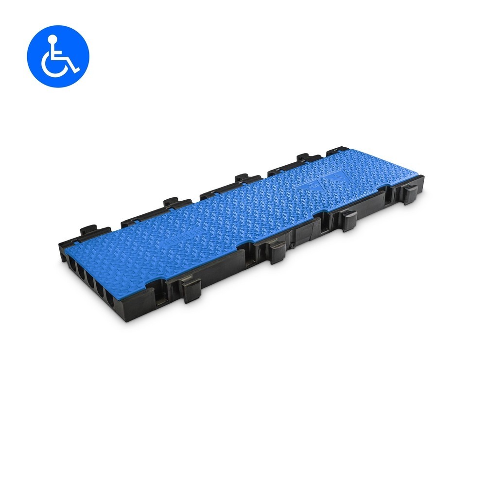 Obrázek produktu: Kabelový můstek Defender® by Adam Hall MIDI 5 2D prostřední díl, 5 kanálů, modrá