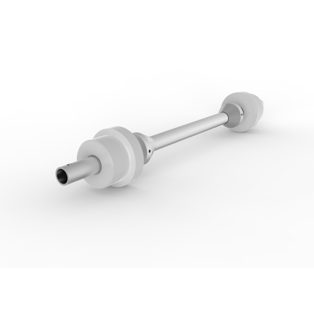 Product afbeelding: Kabeltrommelas met centreerstukken en kunststof rollen voor kabeltrommelstelling META MULTIPAL, diameter 42,4 mm, voor vakbreedte 900 mm