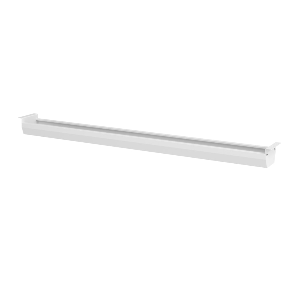 Kabelwanne klappbar für Hammerbacher Schreibtische 180er, HxBxT 93 x 1.462 x 144 mm, weiß Produktabbildung: Kabelwanne klappbar für Hammerbacher Schreibtische 180er, HxBxT 93 x 1.462 x 144 mm, weiß