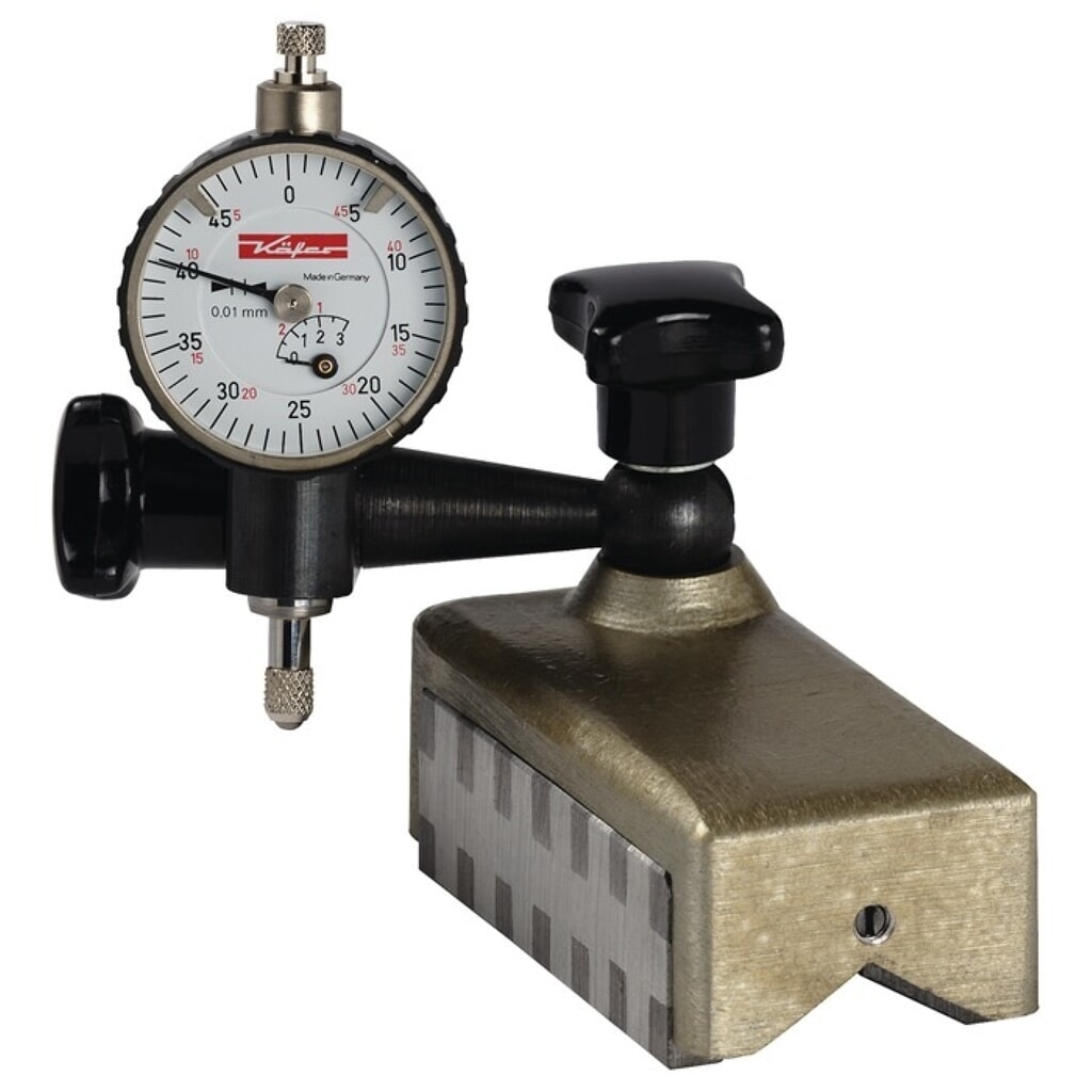 Produktabbildung: KÄFER Magnethalter, 72 x 26 x 37 mm 180 N, Aktionsradius 35 mm, passend zu Messuhren