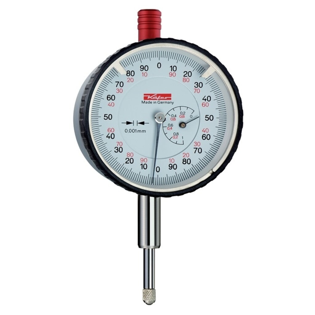 KÄFER Messuhr FM1000/5 T, 5 mm Ablesung 0,001 mm Produktabbildung: KÄFER Messuhr FM1000/5 T, 5 mm Ablesung 0,001 mm