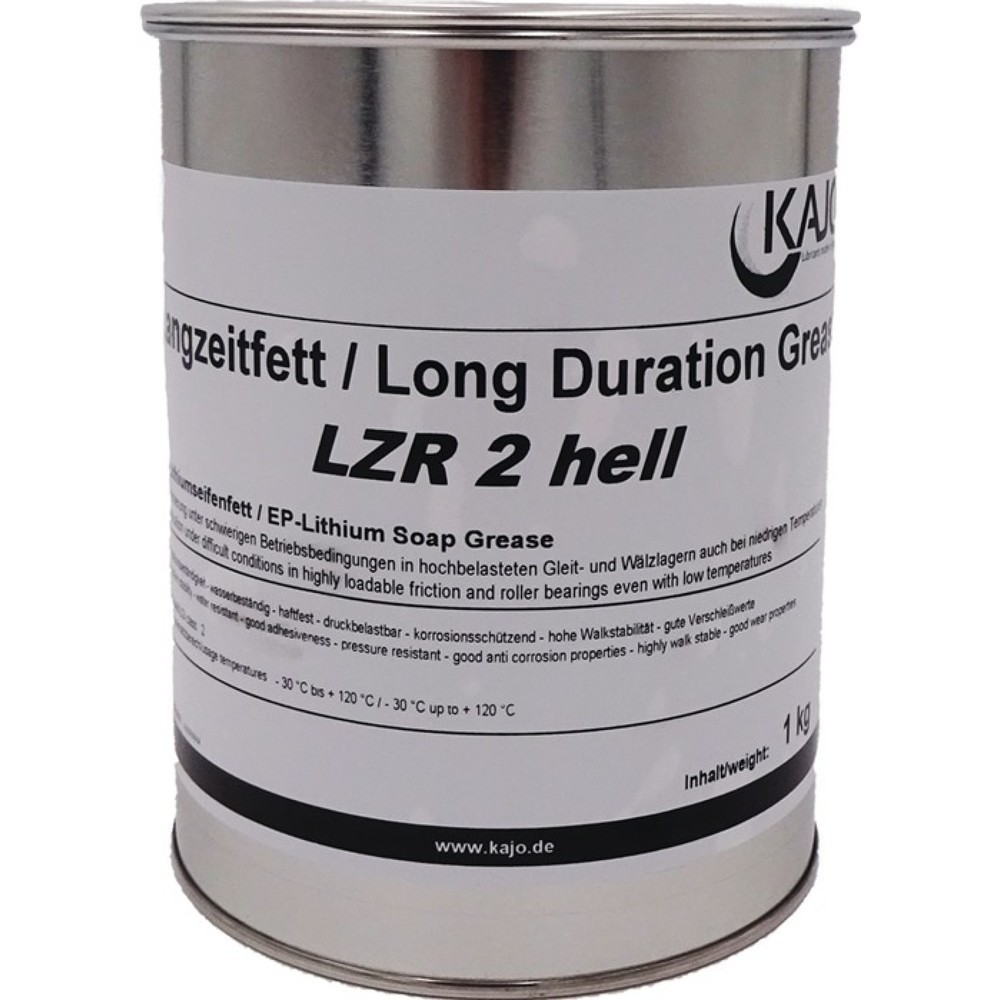 Produktabbildung: KAJO Langzeitfett LZR 2 blau 500g Schraubkartusche