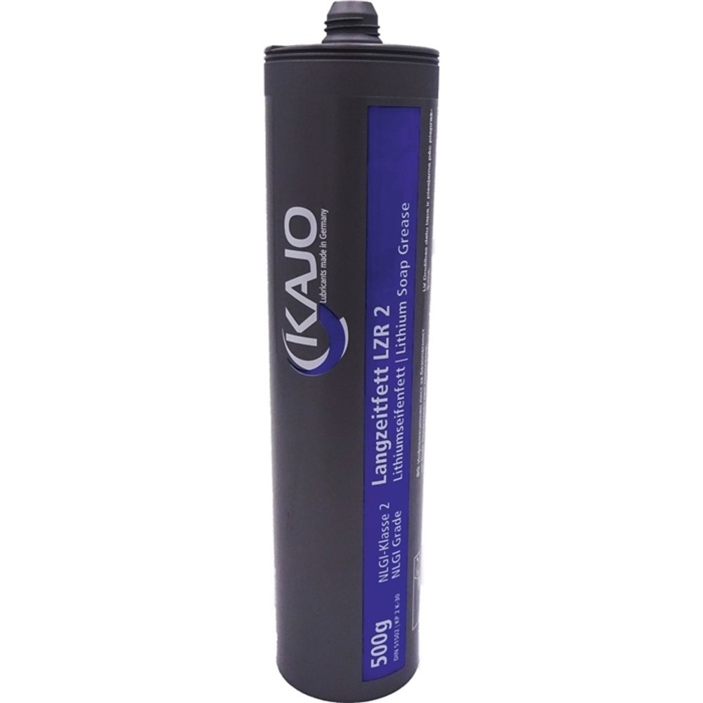 Produktabbildung Nr. 2: KAJO Langzeitfett LZR 2 blau 500g Schraubkartusche