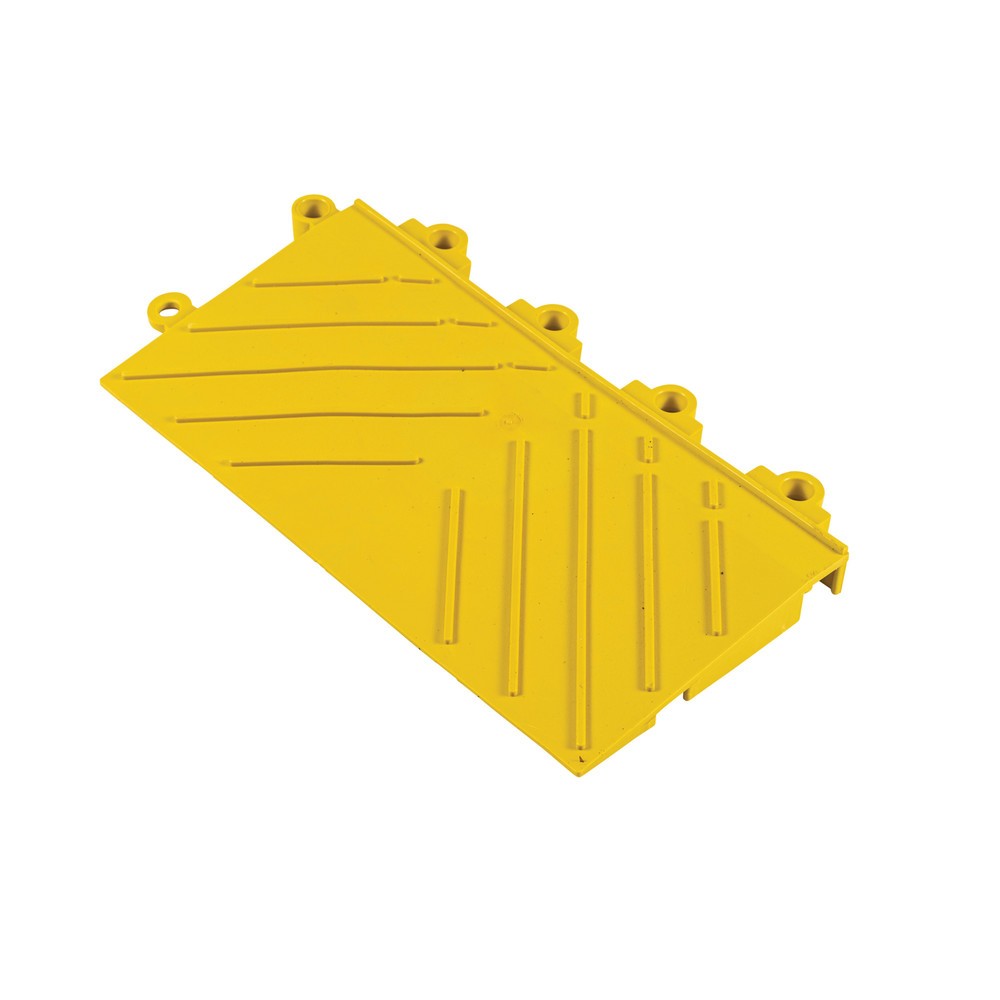 Productafbeelding nr. 4: Kantstuk voor vloerplaatsysteem, met insteekneuzen, b x d 152 x 305 mm, geel