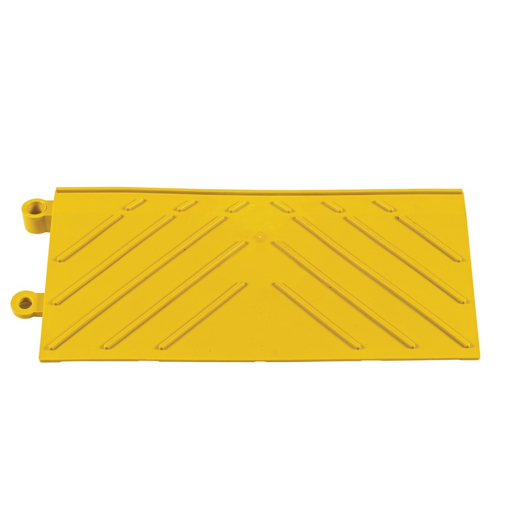 Productafbeelding nr. 4: Kantstuk voor vloerplaatsysteem, zonder insteekneuzen, b x d 152 x 305 mm, geel