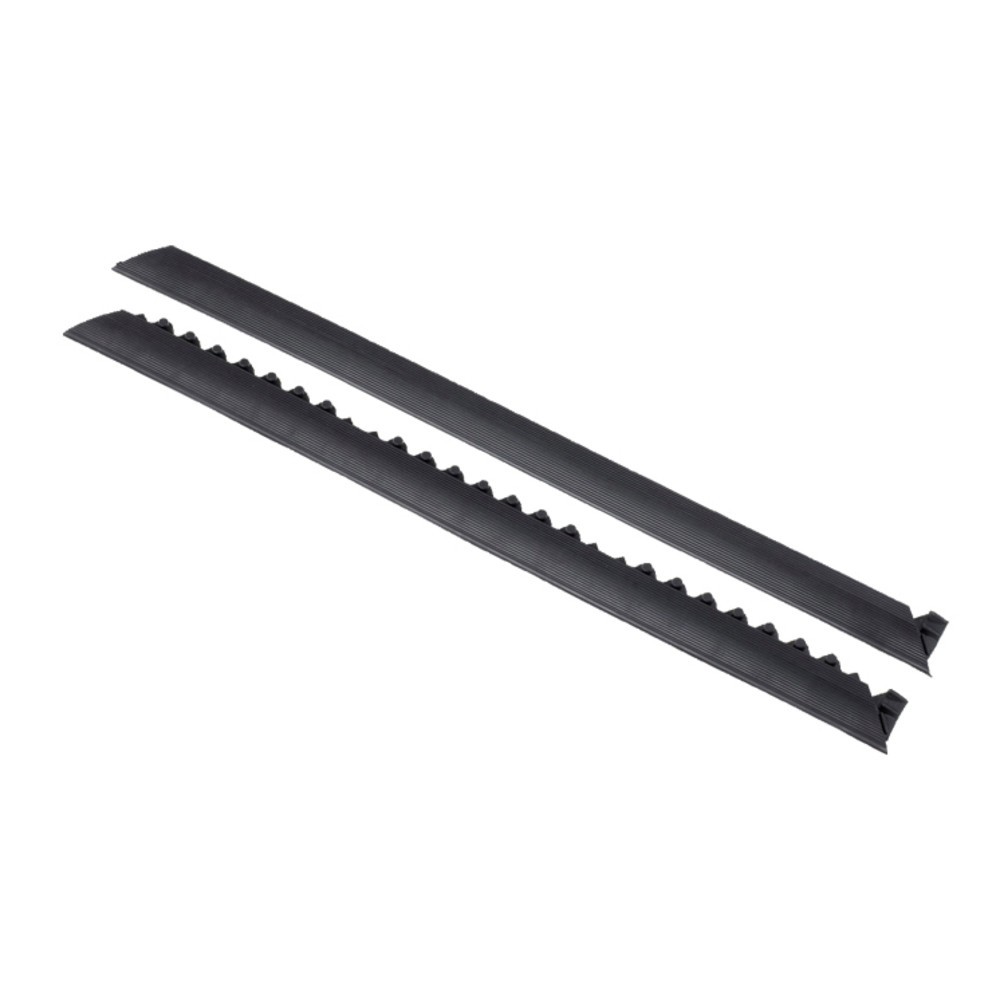 Produktabbildung Nr. 4: Kantenleiste, Stecksystem für NoTrax Schweißer-Arbeitsplätze, mit Noppen, BxL 910 x 52 mm, schwarz